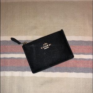 Coach Accessories - Never Used Black Coach Key and Card Holder Coach Accessories - Never Used Black Coach Key and Card Holder